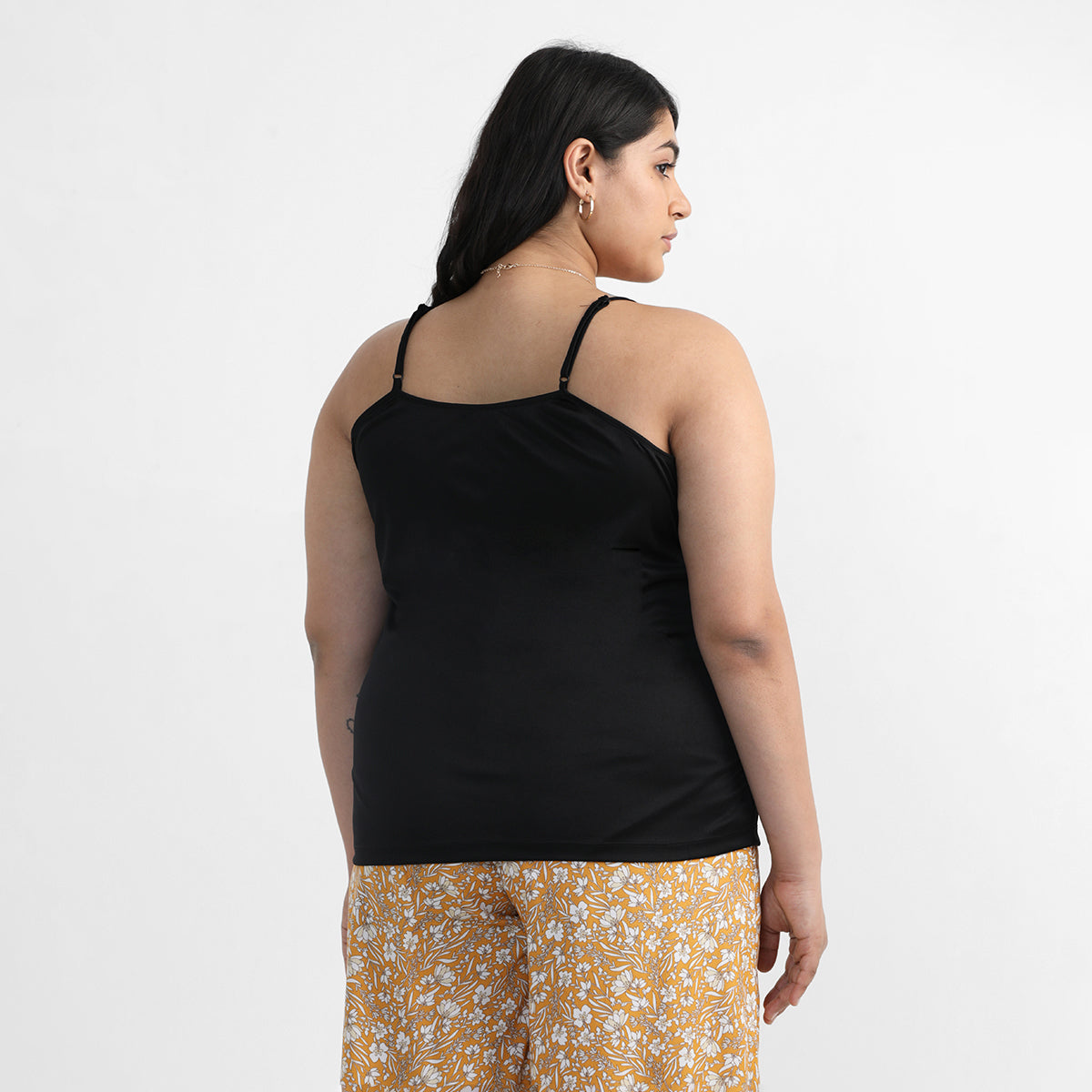 Plus Size Black Camisole