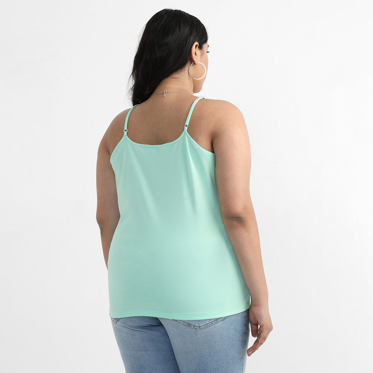 Plus Size Mint Camisole 