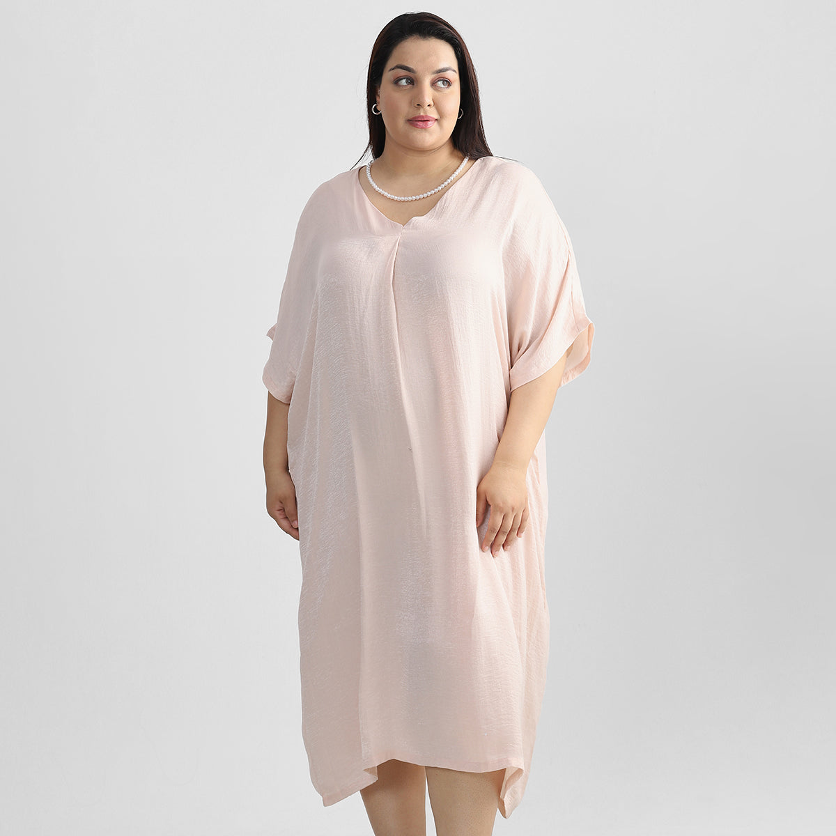 Pink Skies Kaftan For Plus Size Women