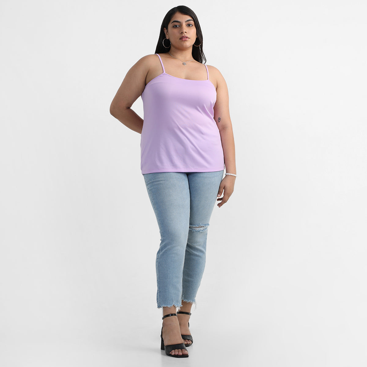 Lavender Camisole For Plus Size women