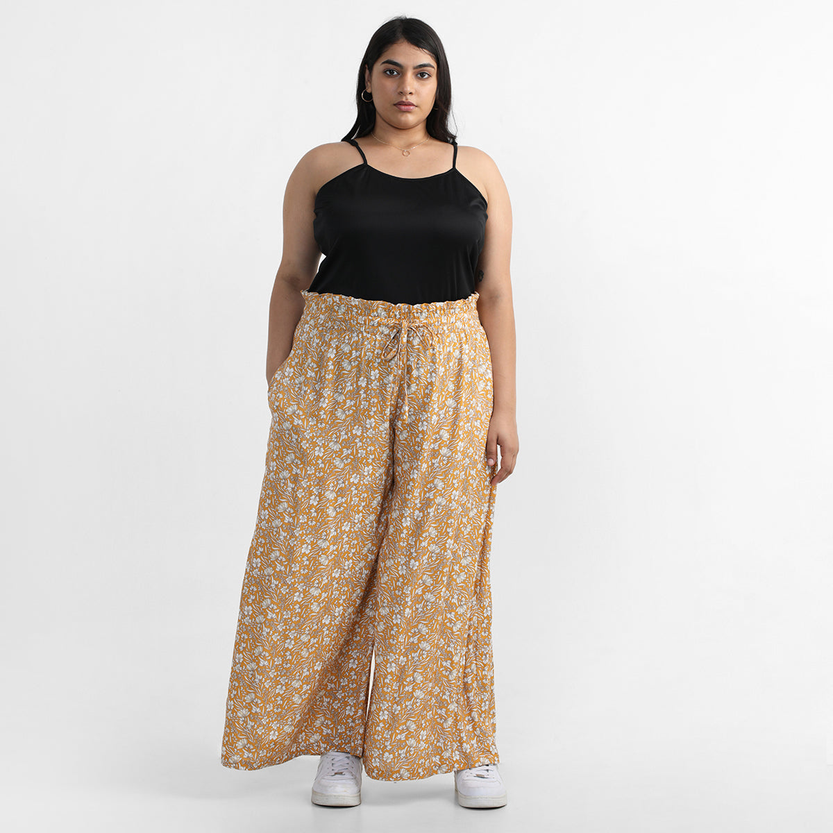 Plus Size Beachy Vibes Palazzo 